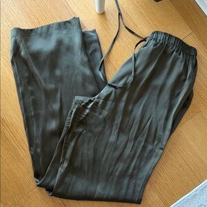 Reformation satin pants